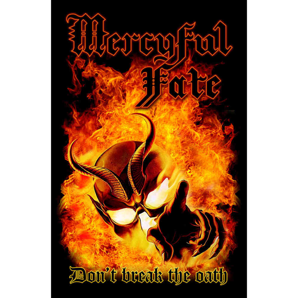 Mercyful Fate - Don't Break The Oath Textile Poster - Multicolore